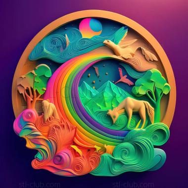 3D model Lisa Frank (STL)